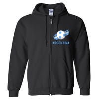 Argentina World Champion Football For Lover Gift Trending Full Zip Hoodie