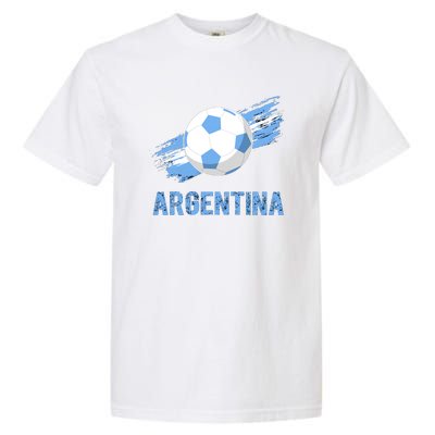 Argentina World Champion Football For Lover Gift Trending Garment-Dyed Heavyweight T-Shirt