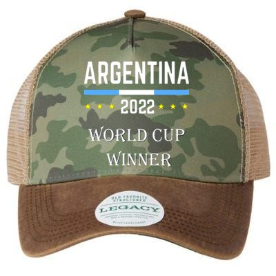 Argentina World Champion Football For Lover Gift Trending Legacy Tie Dye Trucker Hat