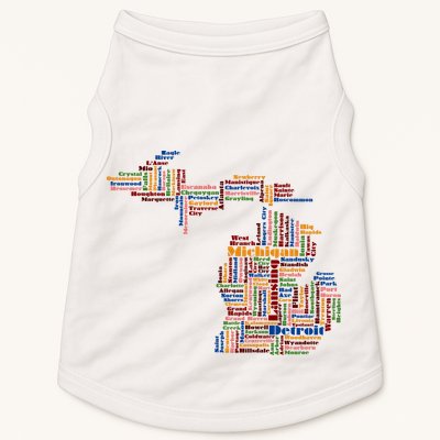 Abstract Word Cloud Map Of Michigan State Doggie Tank