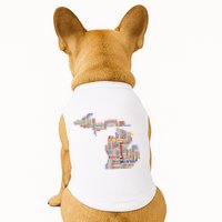 Abstract Word Cloud Map Of Michigan State Doggie Tank