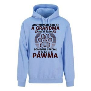 Any Woman Can Be A Grandma Dog Pawma Gifts Unisex Surf Hoodie