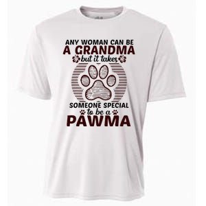 Any Woman Can Be A Grandma Dog Pawma Gifts Cooling Performance Crew T-Shirt