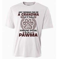 Any Woman Can Be A Grandma Dog Pawma Gifts Cooling Performance Crew T-Shirt