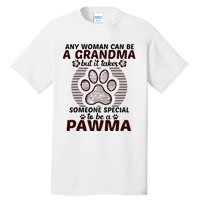 Any Woman Can Be A Grandma Dog Pawma Gifts Tall T-Shirt