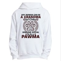 Any Woman Can Be A Grandma Dog Pawma Gifts Urban Pullover Hoodie