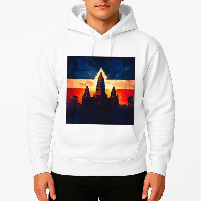 Angkor Wat Cambodia Explore Ancient Temples Hoodie