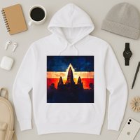 Angkor Wat Cambodia Explore Ancient Temples Hoodie