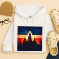 Angkor Wat Cambodia Explore Ancient Temples Hoodie
