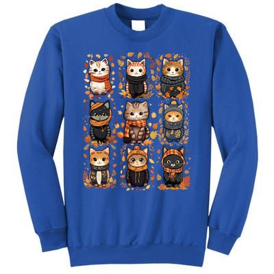 Autumn Winter Cat And Gift Sweatshirt