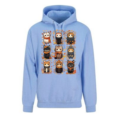 Autumn Winter Cat And Gift Unisex Surf Hoodie