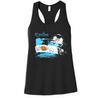 Argentina World Champion Football For Lover Gift Trending Women's Racerback Tank