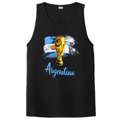 Argentina World Champion Football For Lover Gift Trending PosiCharge Competitor Tank