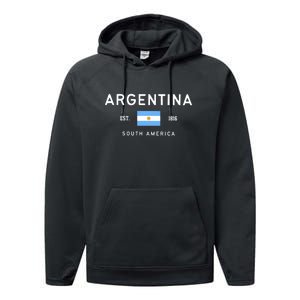 Argentina World Champion Football For Lover Gift Trending Performance Fleece Hoodie