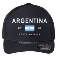 Argentina World Champion Football For Lover Gift Trending Flexfit Unipanel Trucker Cap