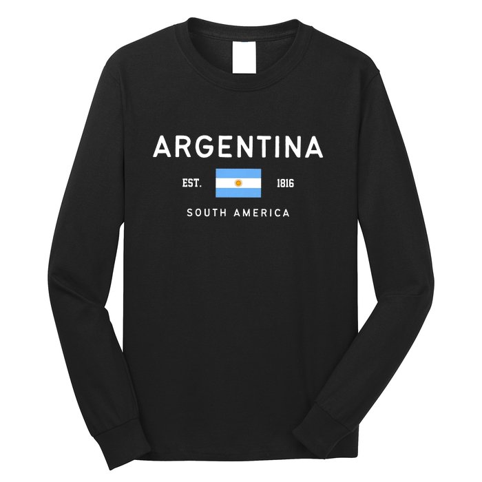 Argentina World Champion Football For Lover Gift Trending Long Sleeve Shirt