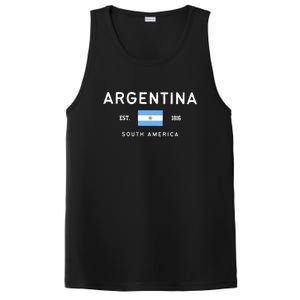 Argentina World Champion Football For Lover Gift Trending PosiCharge Competitor Tank