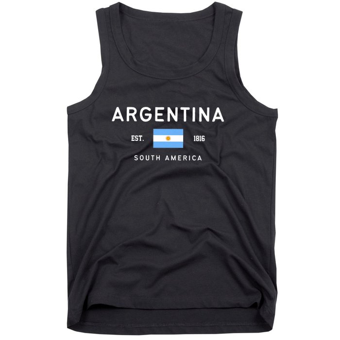 Argentina World Champion Football For Lover Gift Trending Tank Top