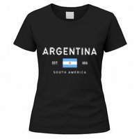 Argentina World Champion Football For Lover Gift Trending Women's T-Shirt