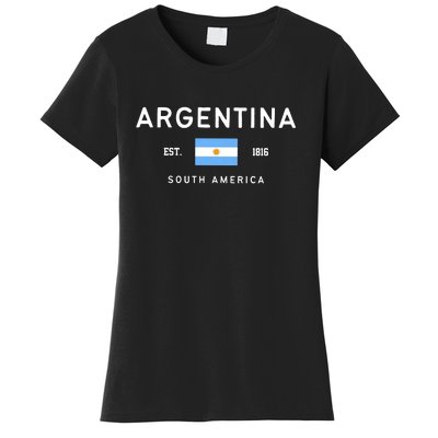 Argentina World Champion Football For Lover Gift Trending Women's T-Shirt