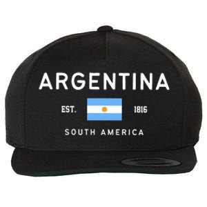 Argentina World Champion Football For Lover Gift Trending Wool Snapback Cap