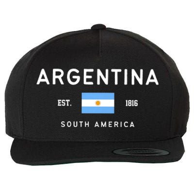 Argentina World Champion Football For Lover Gift Trending Wool Snapback Cap