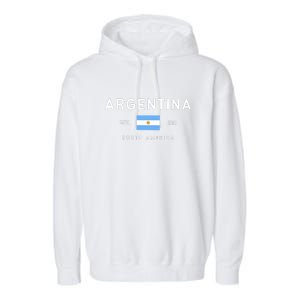 Argentina World Champion Football For Lover Gift Trending Garment-Dyed Fleece Hoodie