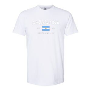 Argentina World Champion Football For Lover Gift Trending Softstyle CVC T-Shirt