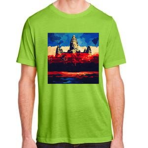 Angkor Wat Cambodia Explore Ancient Temples Adult ChromaSoft Performance T-Shirt