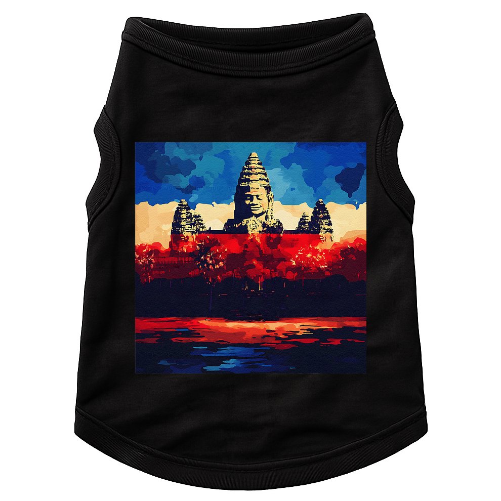 Angkor Wat Cambodia Explore Ancient Temples Doggie Tank