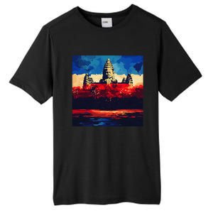 Angkor Wat Cambodia Explore Ancient Temples Tall Fusion ChromaSoft Performance T-Shirt