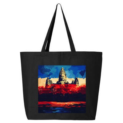 Angkor Wat Cambodia Explore Ancient Temples 25L Jumbo Tote