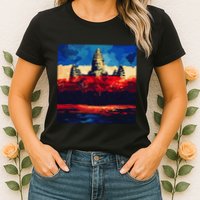 Angkor Wat Cambodia Explore Ancient Temples Womens T-Shirt