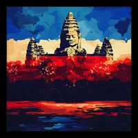 Angkor Wat Cambodia Explore Ancient Temples Womens T-Shirt