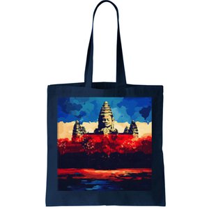 Angkor Wat Cambodia Explore Ancient Temples Tote Bag