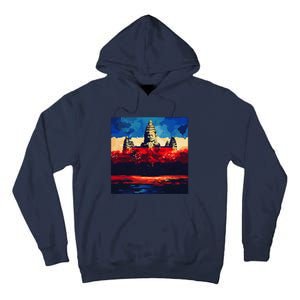 Angkor Wat Cambodia Explore Ancient Temples Tall Hoodie