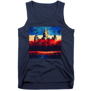 Angkor Wat Cambodia Explore Ancient Temples Tank Top