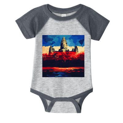 Angkor Wat Cambodia Explore Ancient Temples Infant Baby Jersey Bodysuit