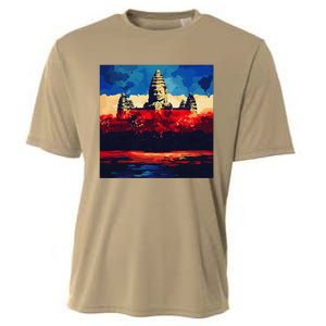 Angkor Wat Cambodia Explore Ancient Temples Cooling Performance Crew T-Shirt