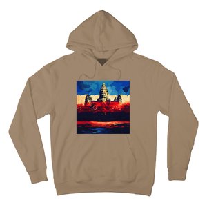 Angkor Wat Cambodia Explore Ancient Temples Hoodie