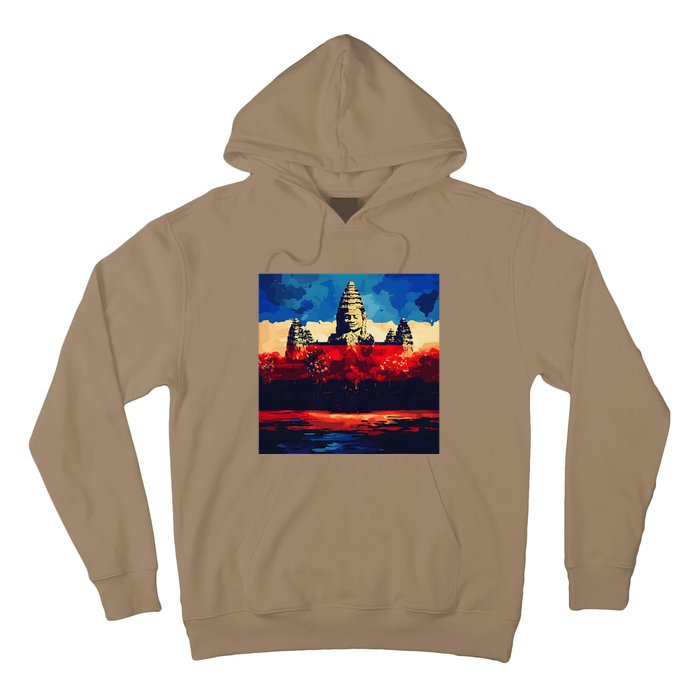 Angkor Wat Cambodia Explore Ancient Temples Hoodie