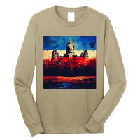 Angkor Wat Cambodia Explore Ancient Temples Long Sleeve Shirt