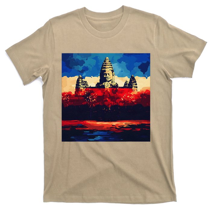 Angkor Wat Cambodia Explore Ancient Temples T-Shirt