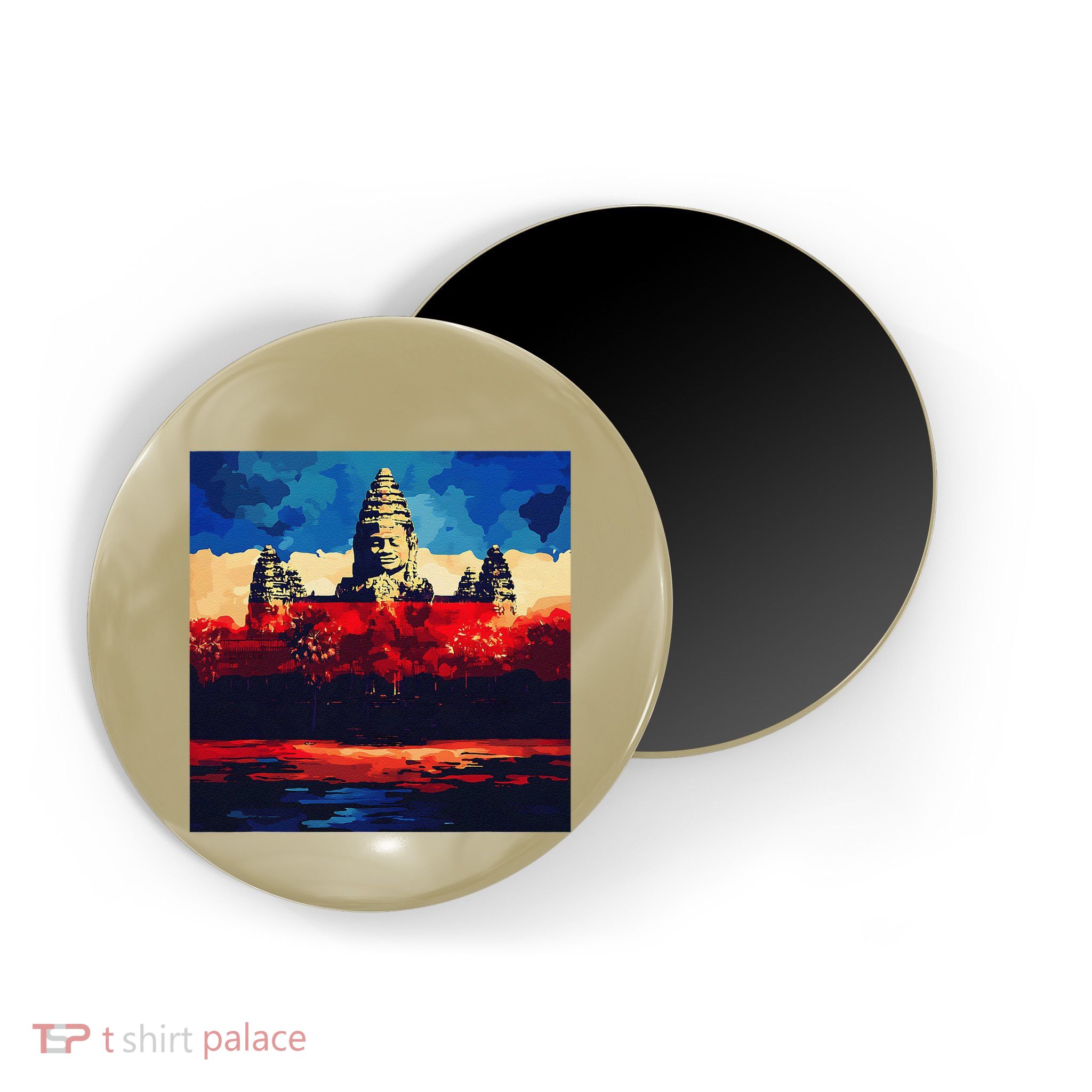 Angkor Wat Cambodia Explore Ancient Temples Magnet