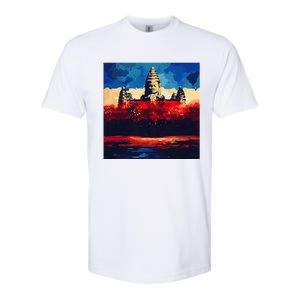 Angkor Wat Cambodia Explore Ancient Temples Softstyle CVC T-Shirt