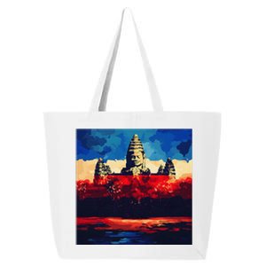 Angkor Wat Cambodia Explore Ancient Temples 25L Jumbo Tote