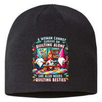 A Woman Cannot Survive On Quilting Alone She Also Needs Sustainable Beanie