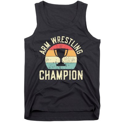 Arm Wrestling Champion Tank Top