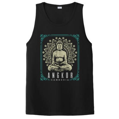 Angkor Wat Cambodia Buddha Temple Travel Souvenir Gift Meaningful Gift PosiCharge Competitor Tank