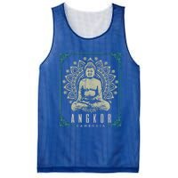 Angkor Wat Cambodia Buddha Temple Travel Souvenir Gift Meaningful Gift Mesh Reversible Basketball Jersey Tank